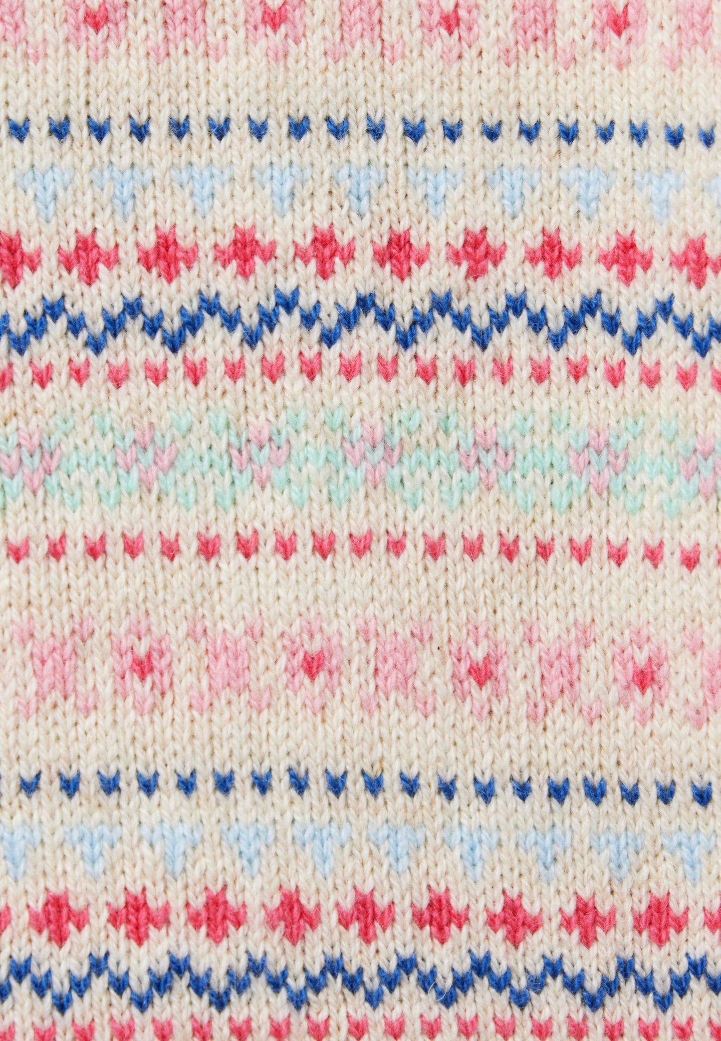 Lupetto in Maglia Jacquard