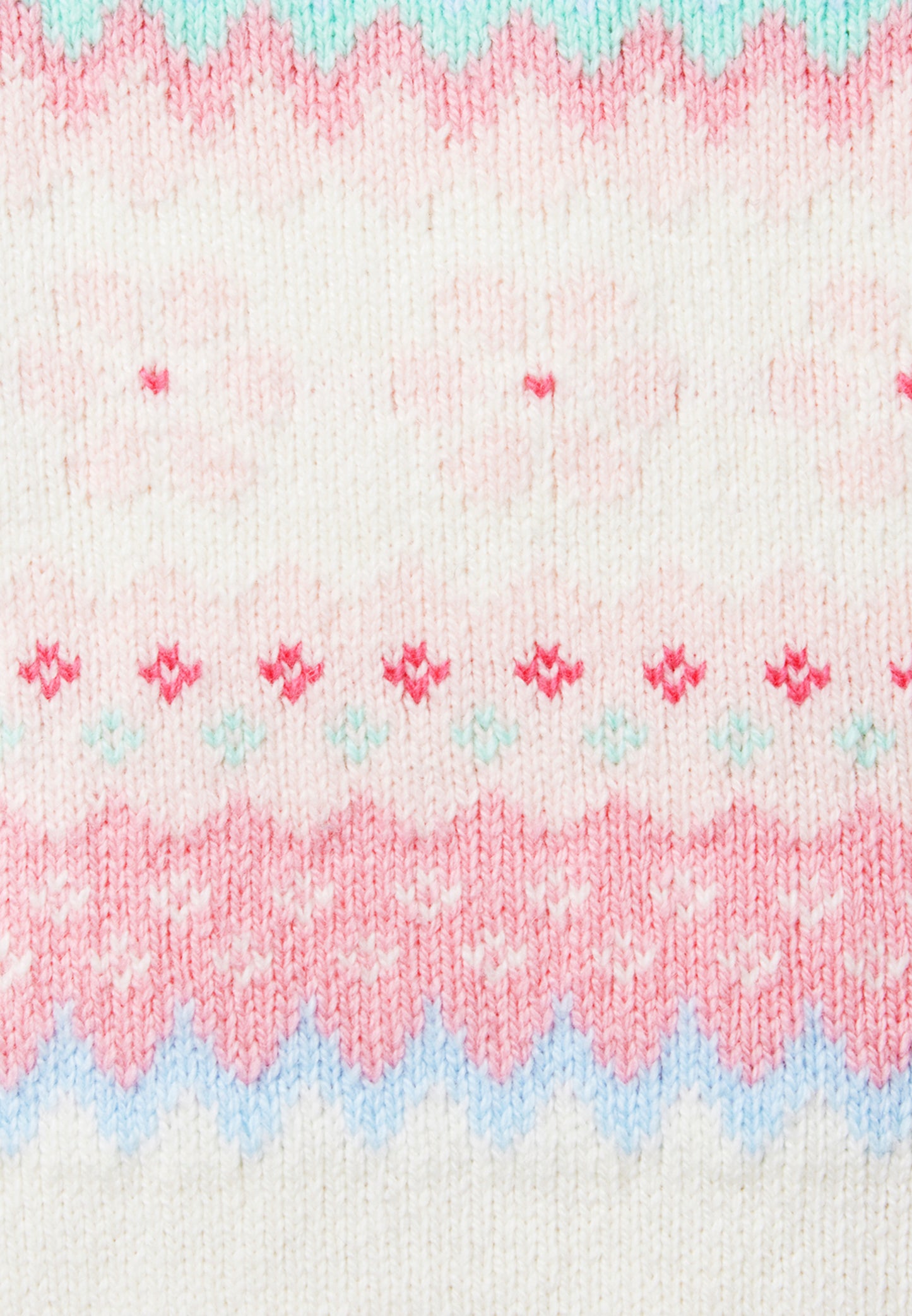 Lupetto in Maglia Jacquard