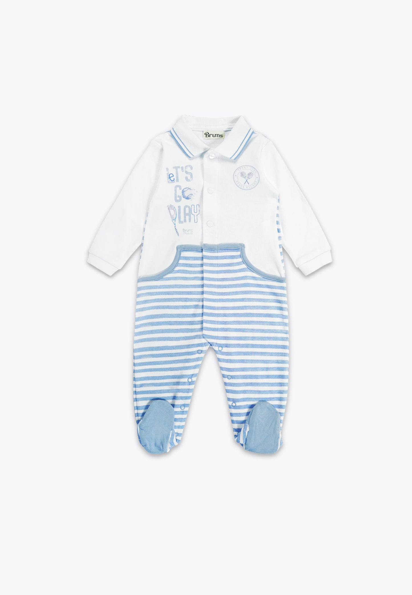 Tutina con Apertura Davanti in Interlock