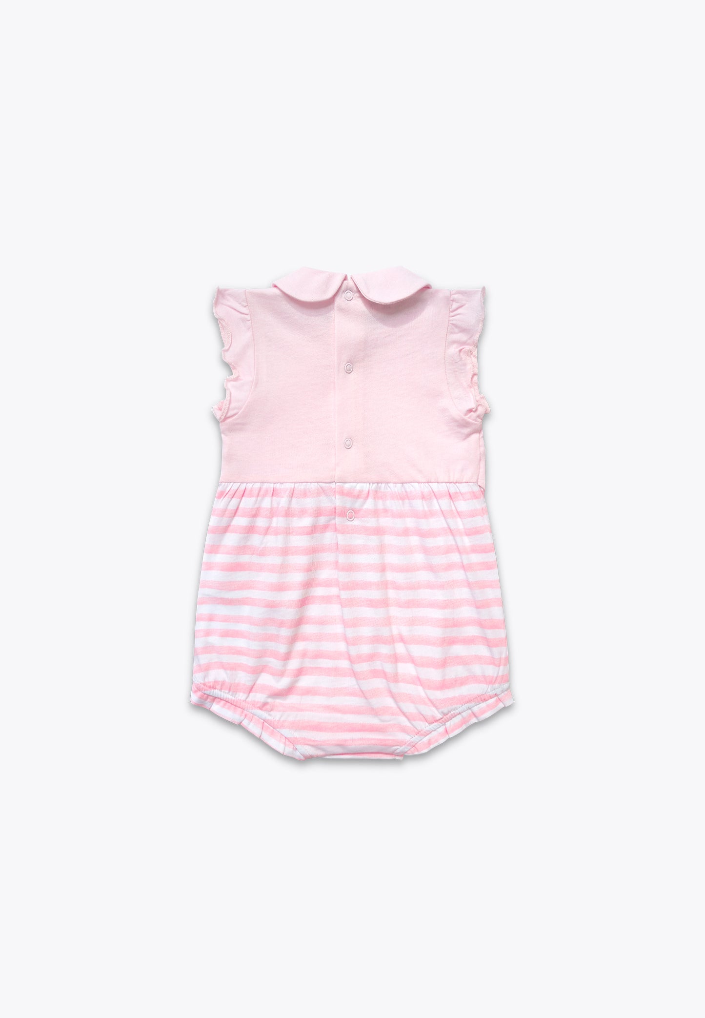 Scalloped Jersey Romper