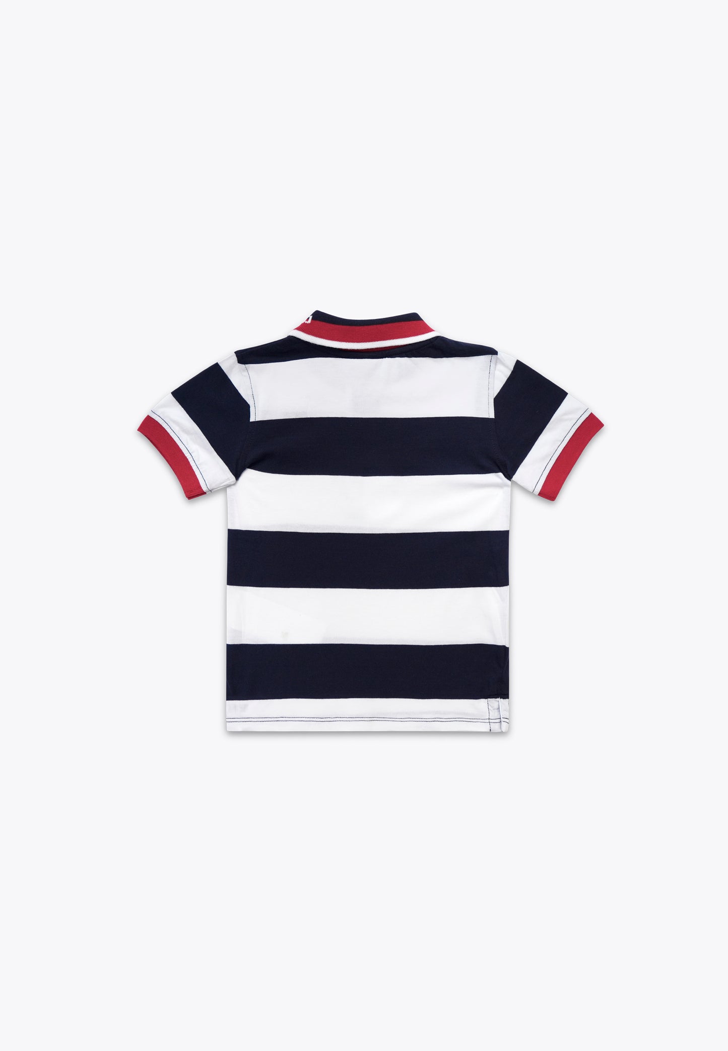 Polo Rigata in Jersey BCI