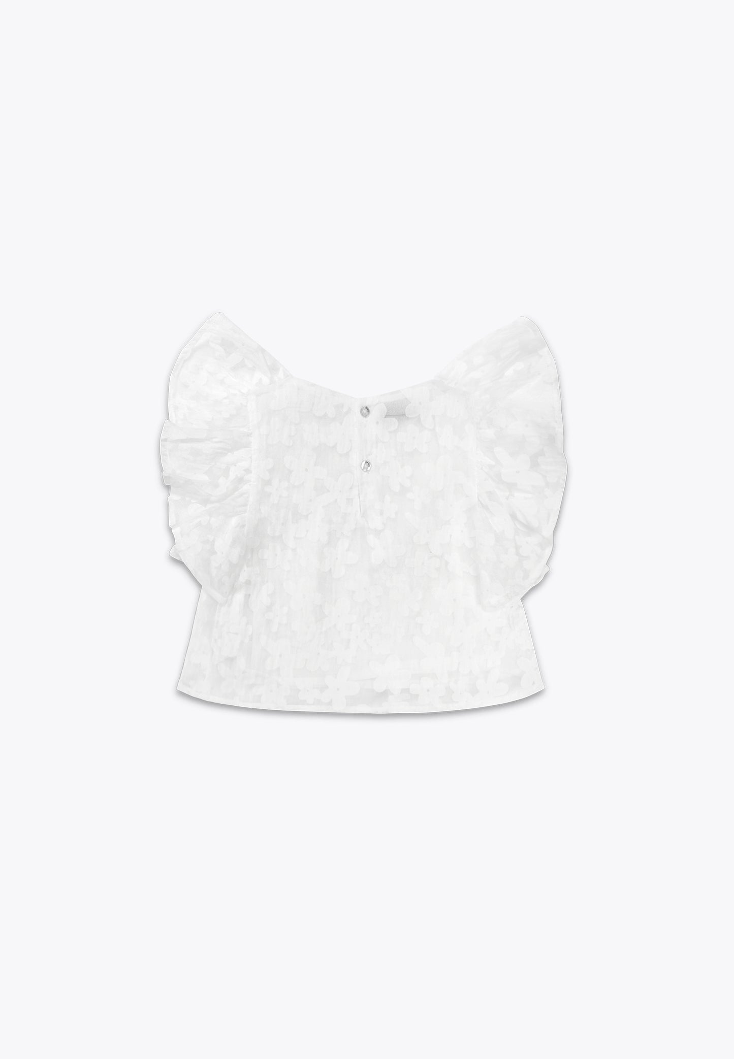 Organza Jacquard Top