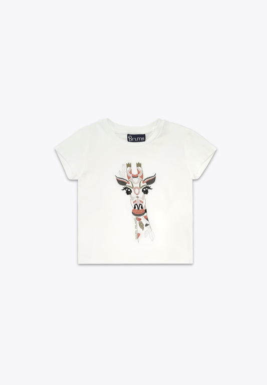 T-Shirt with Stretch Jersey Applications