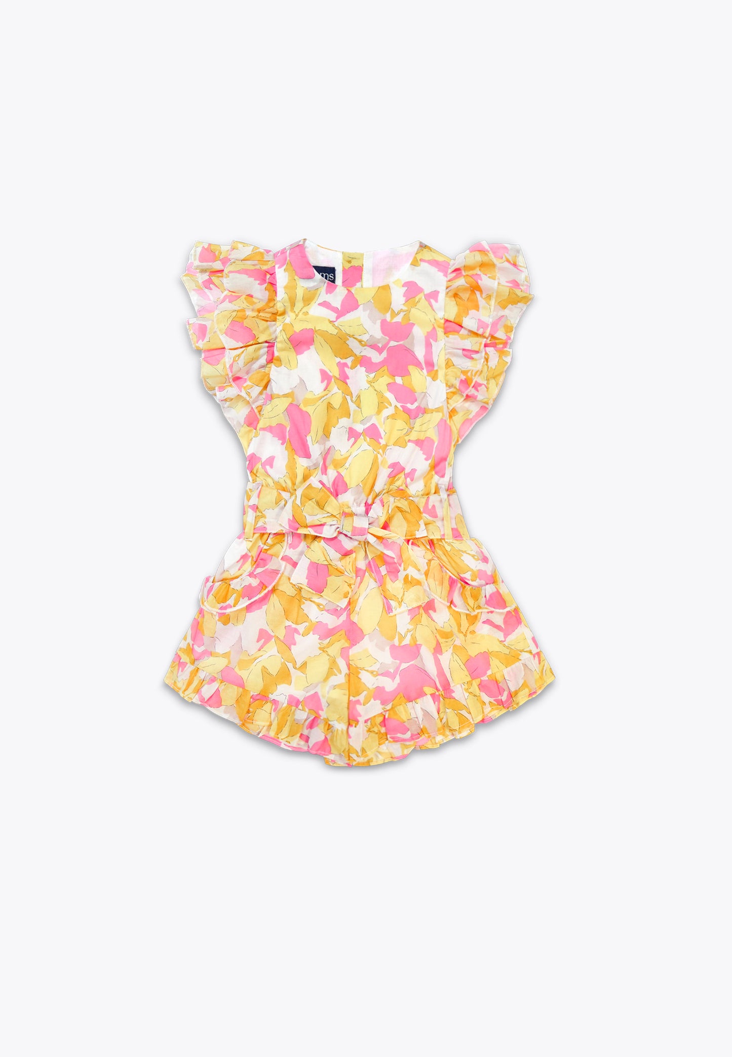 Patterned Muslin Jumpsuit