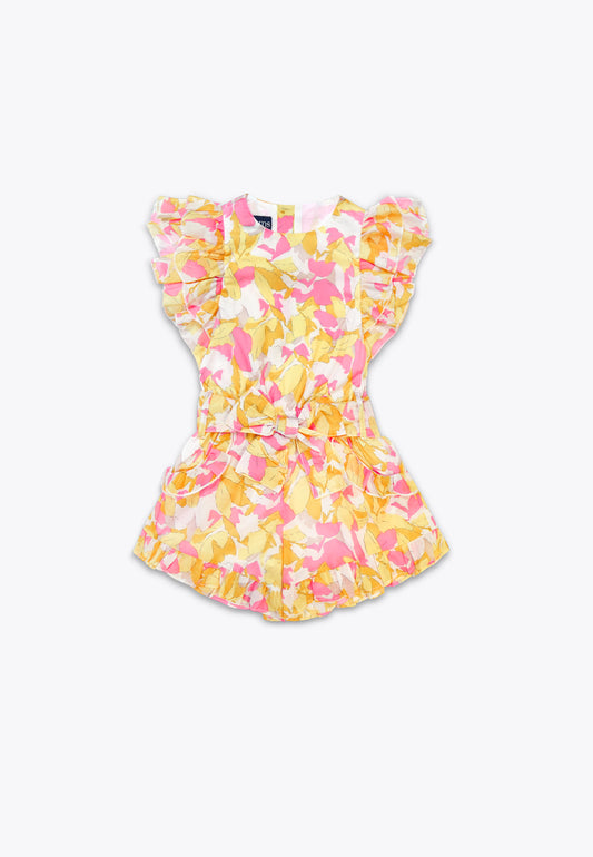 Patterned Muslin Jumpsuit