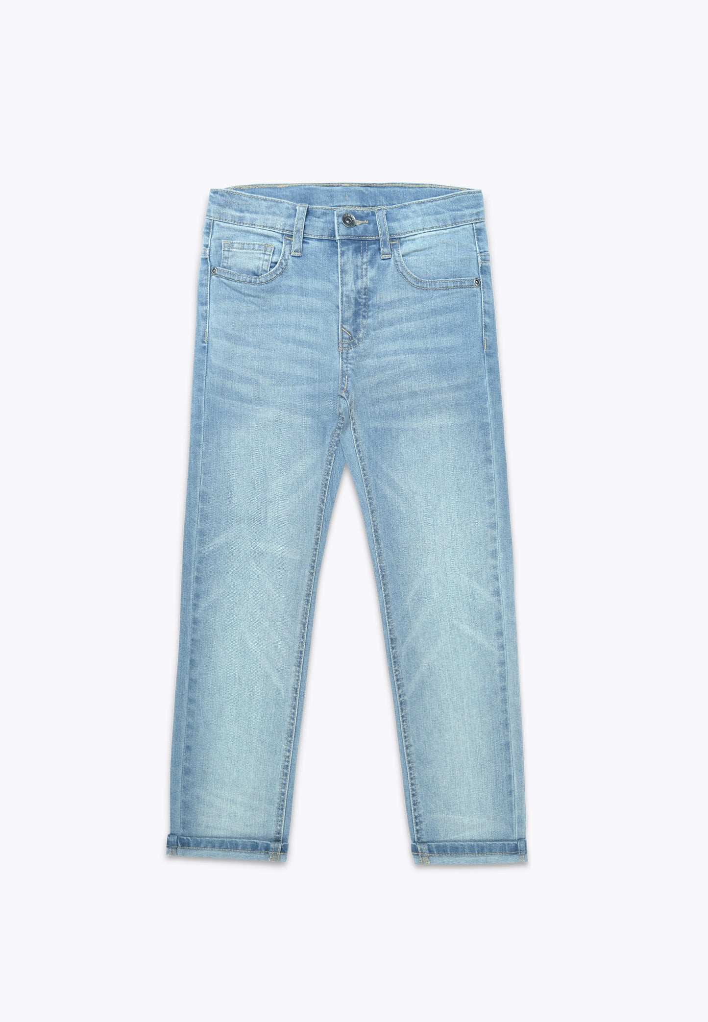 Pantalone Straight in Denim REPREVE