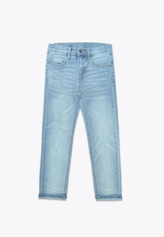 Pantalone Straight in Denim REPREVE