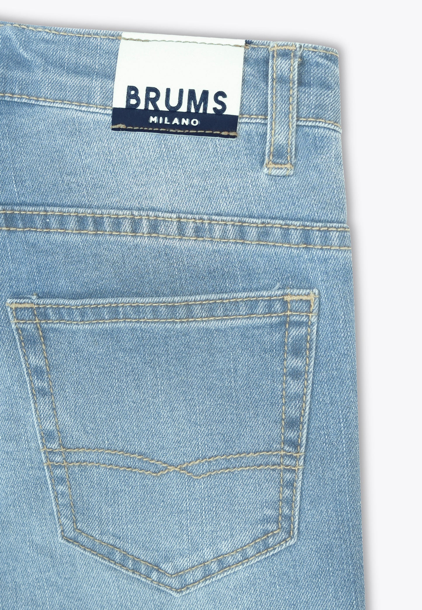 Pantalone Straight in Denim REPREVE