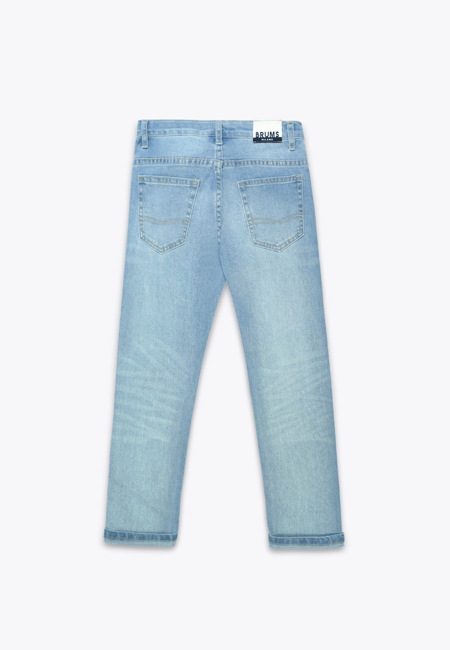 Pantalone Straight in Denim REPREVE