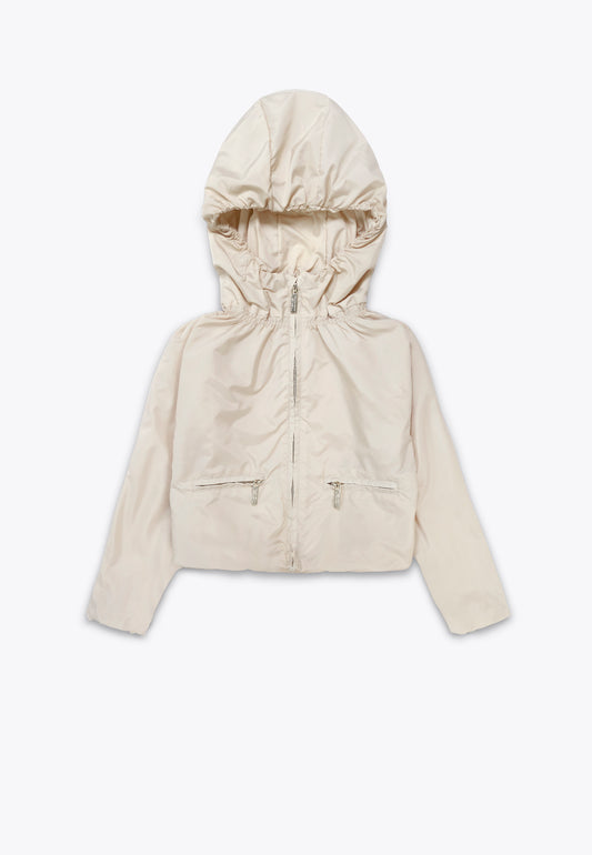 Giubbino Antivento con Cappuccio