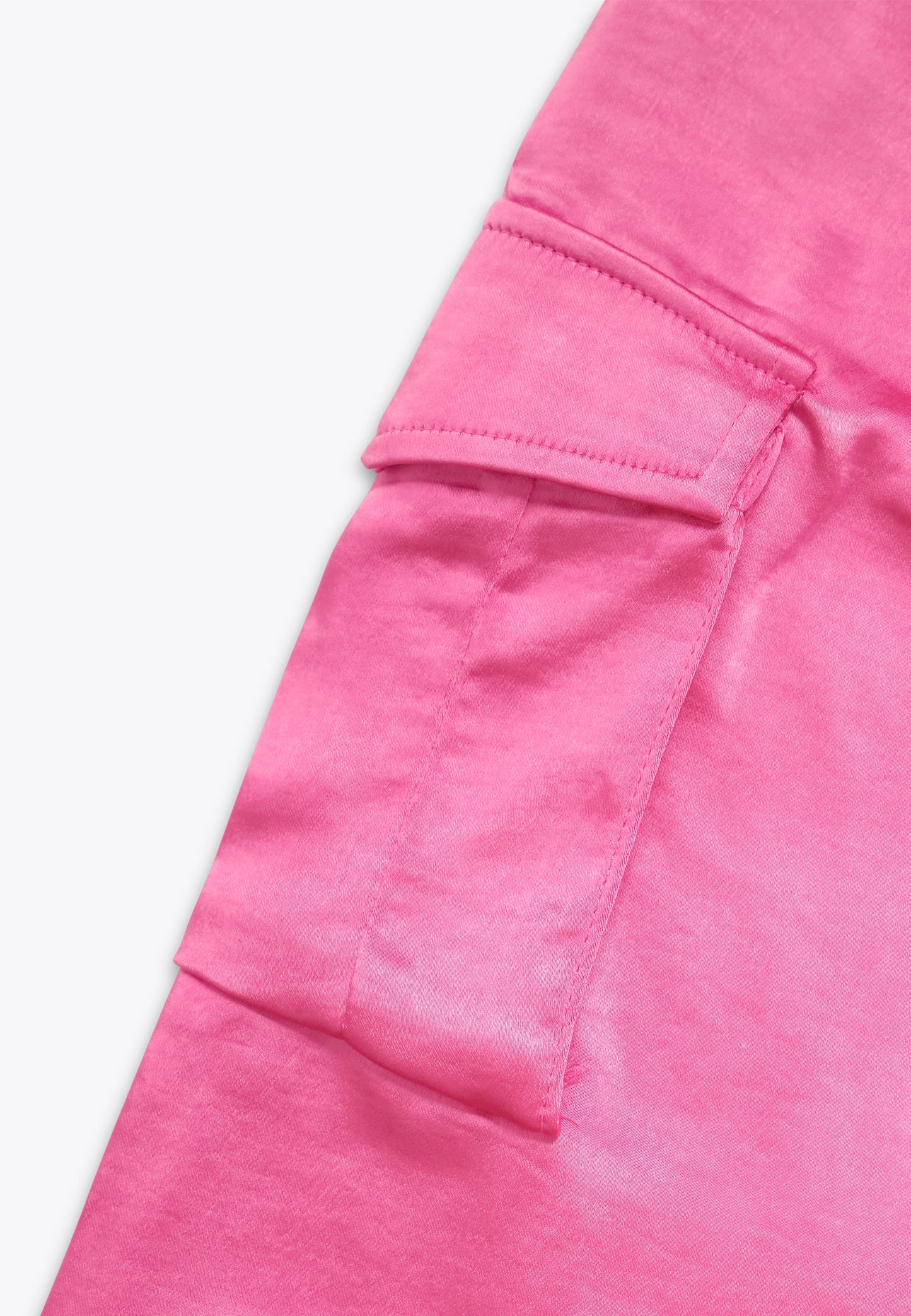 Satin Pants with Pockets
