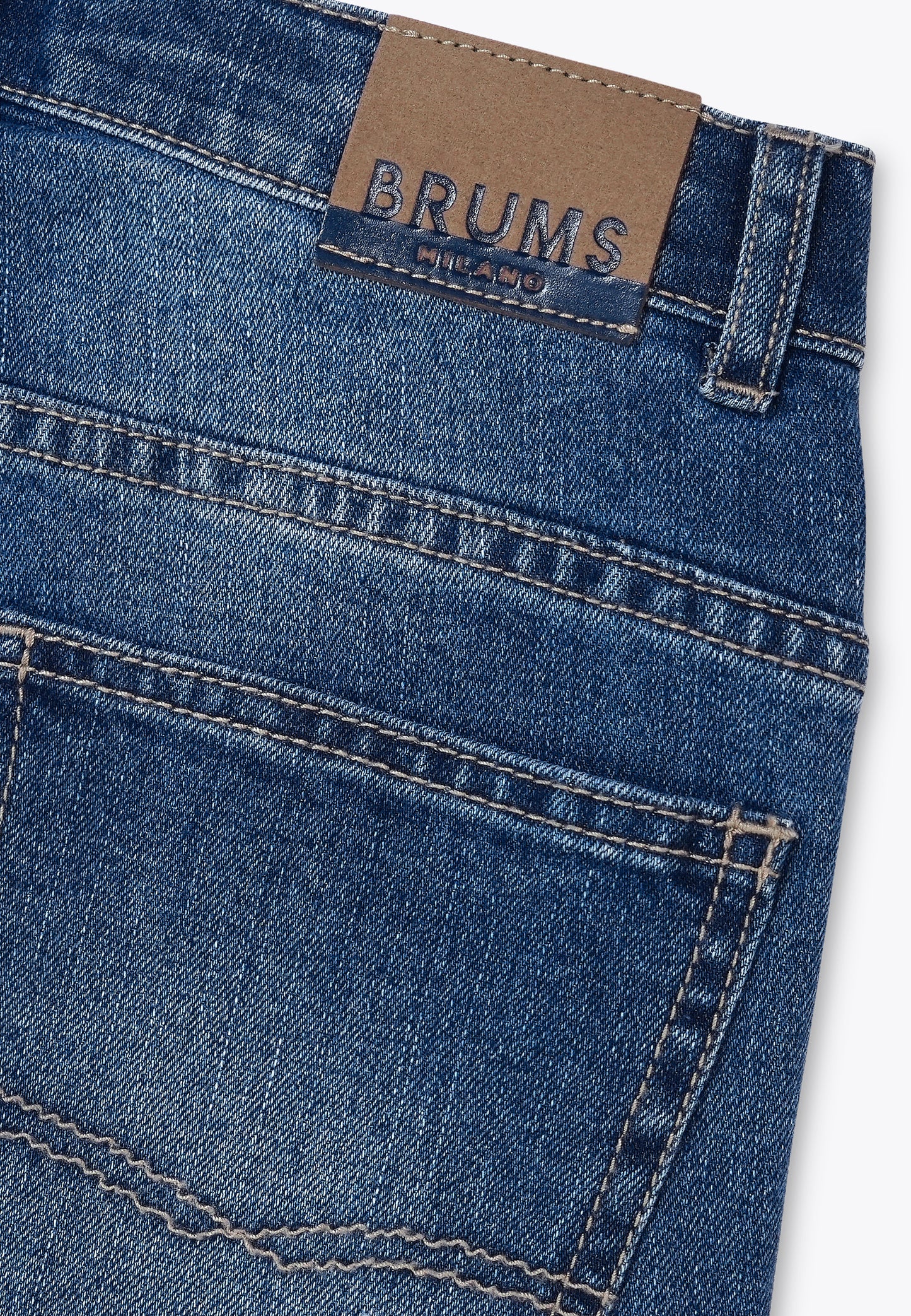 Pantalone Slim in Denim Elastico REPREVE