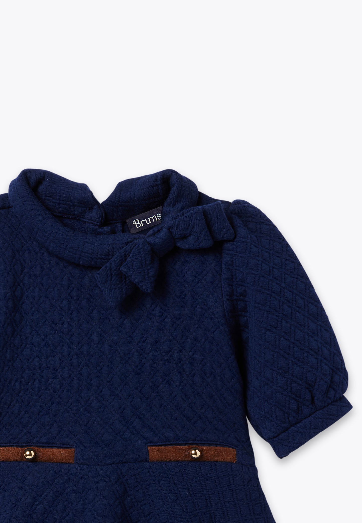 Abito Jacquard Trapuntato