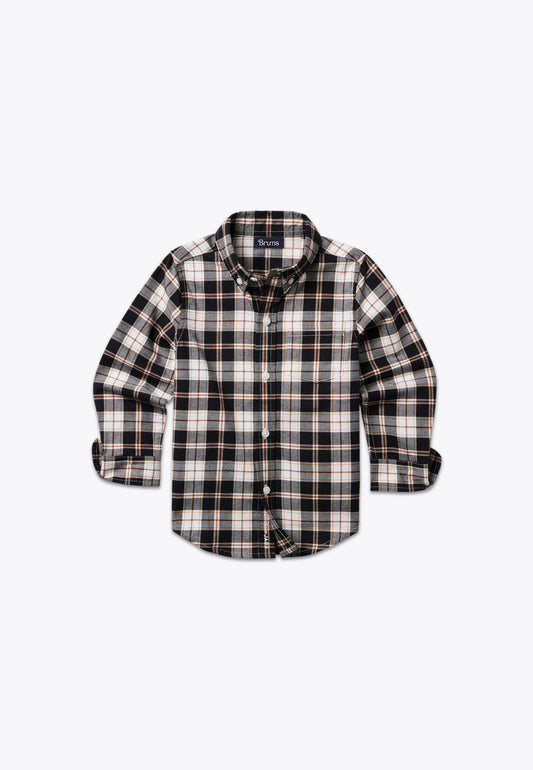 Camicia Tartan Garzata in Twill