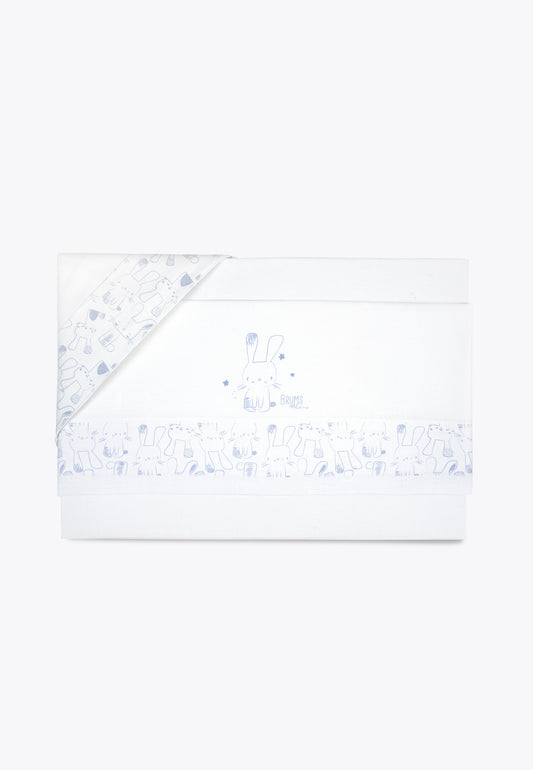 Set 3 Pezzi Biancheria per Culla