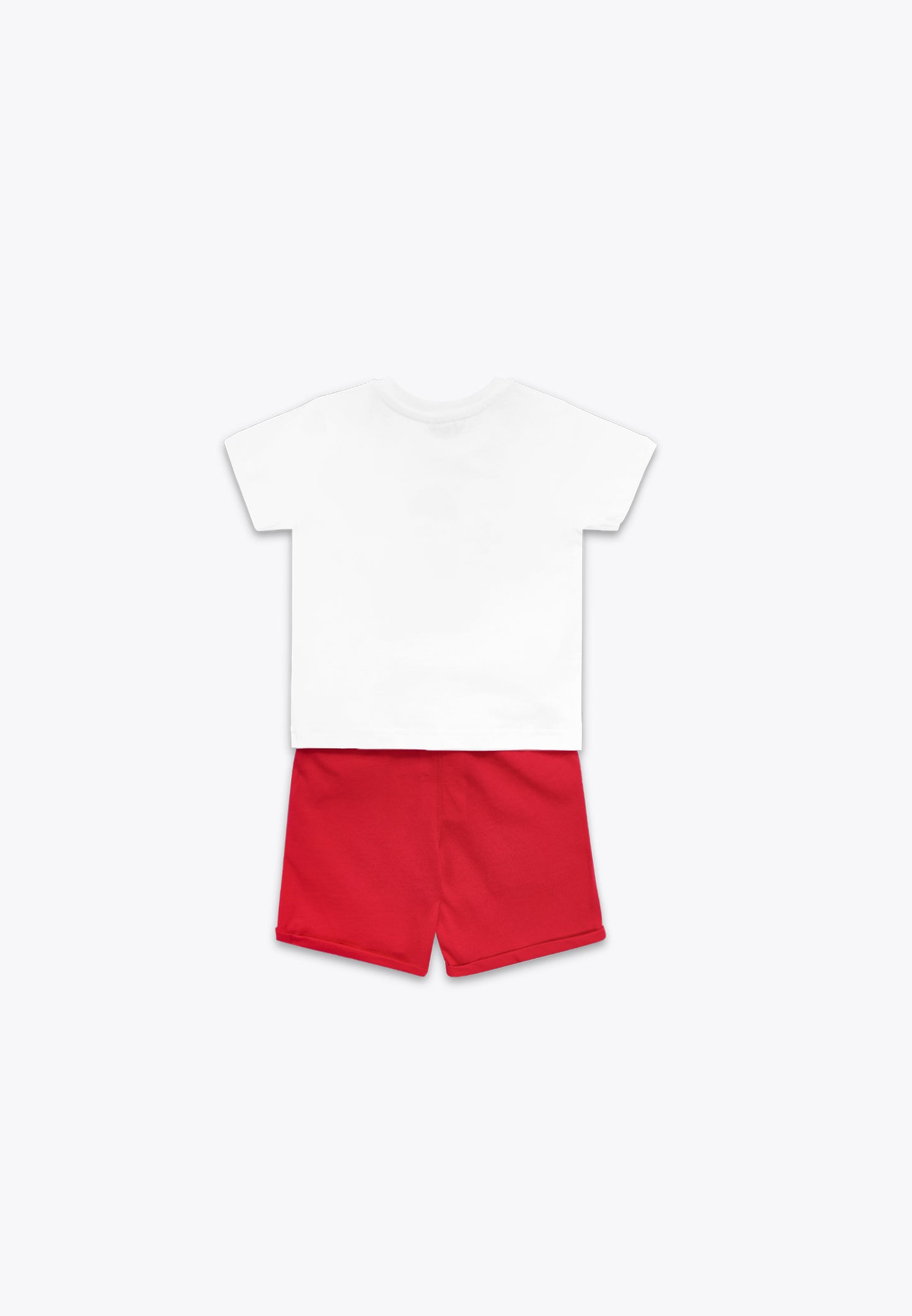 2-Piece Jersey Set: T-Shirt and Shorts