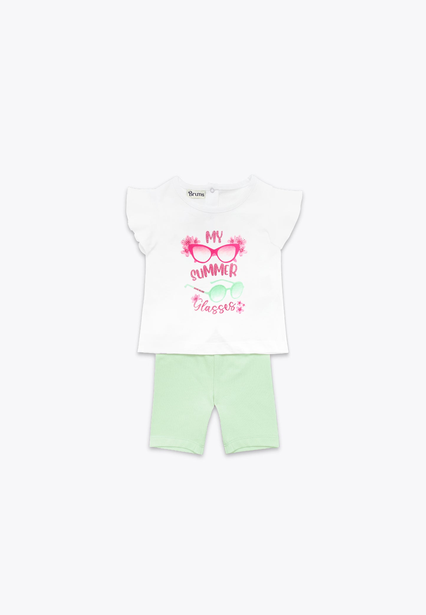 Completo 2 Pezzi in Jersey: T-Shirt e Ciclista