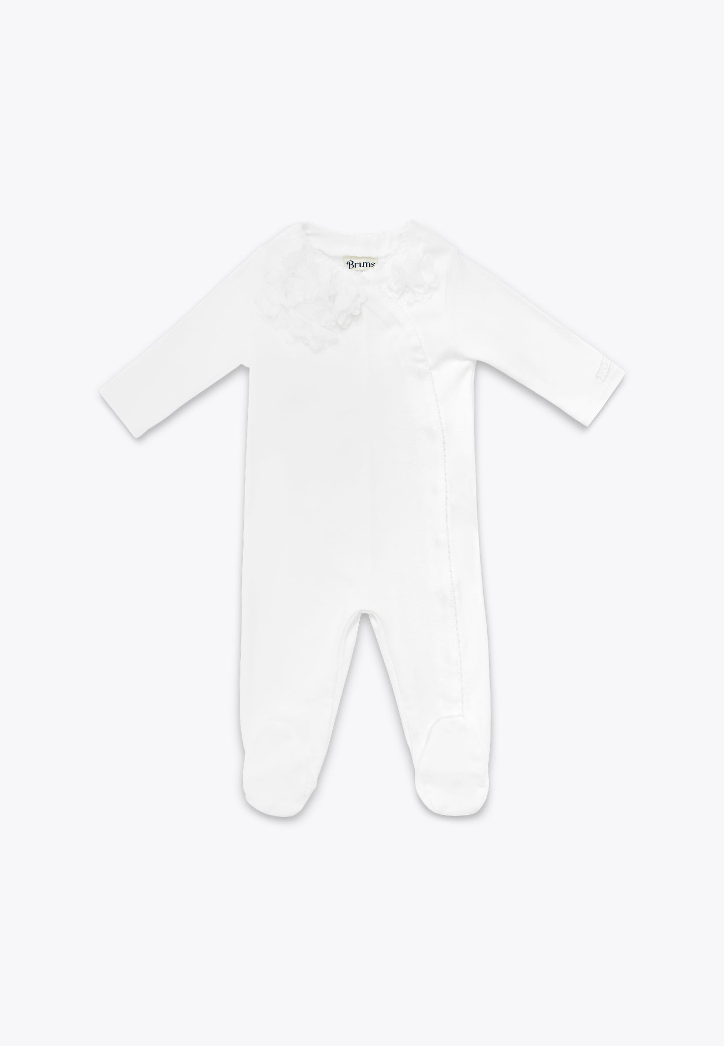 Onesie with Front Opening and Interlock Applications