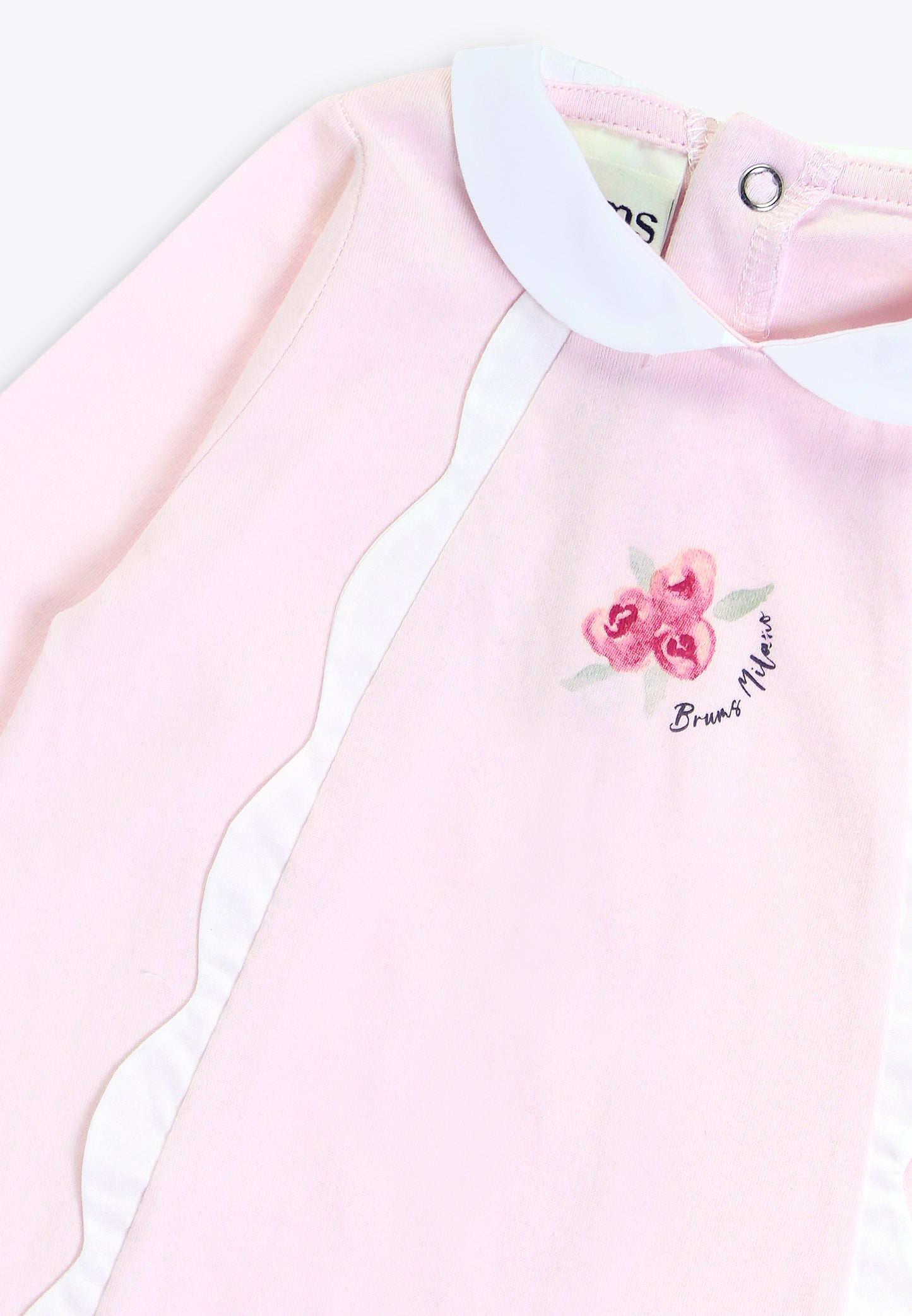 Jersey Onesie with Scalloping