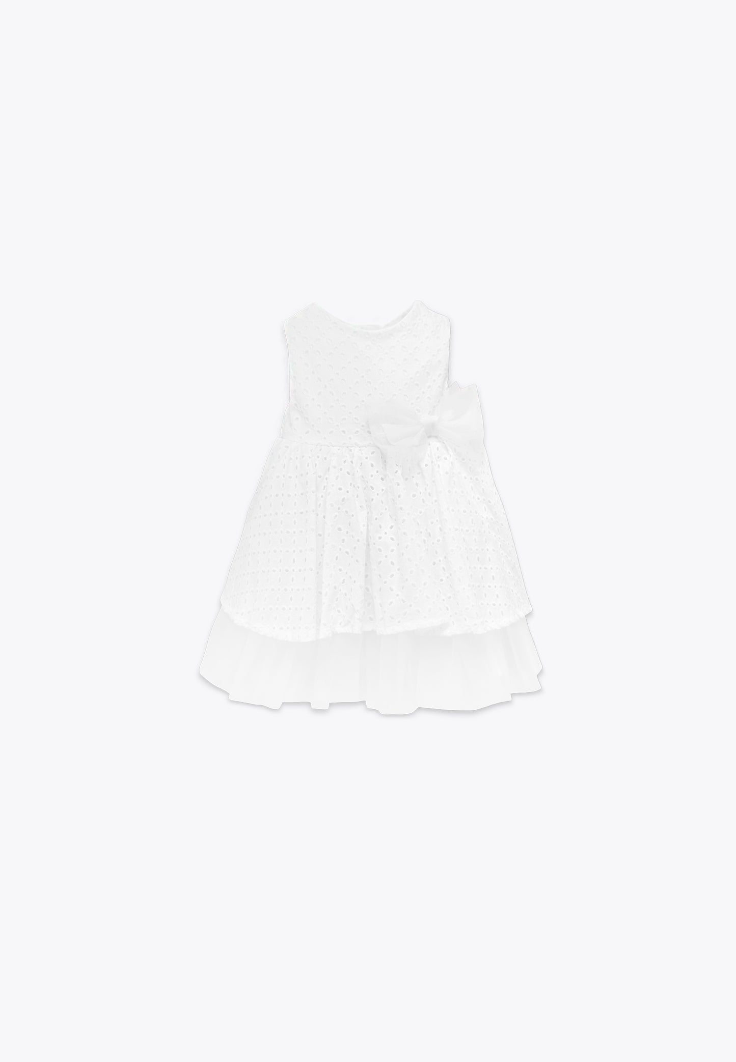 Abito Laminato in Sangallo e Tulle