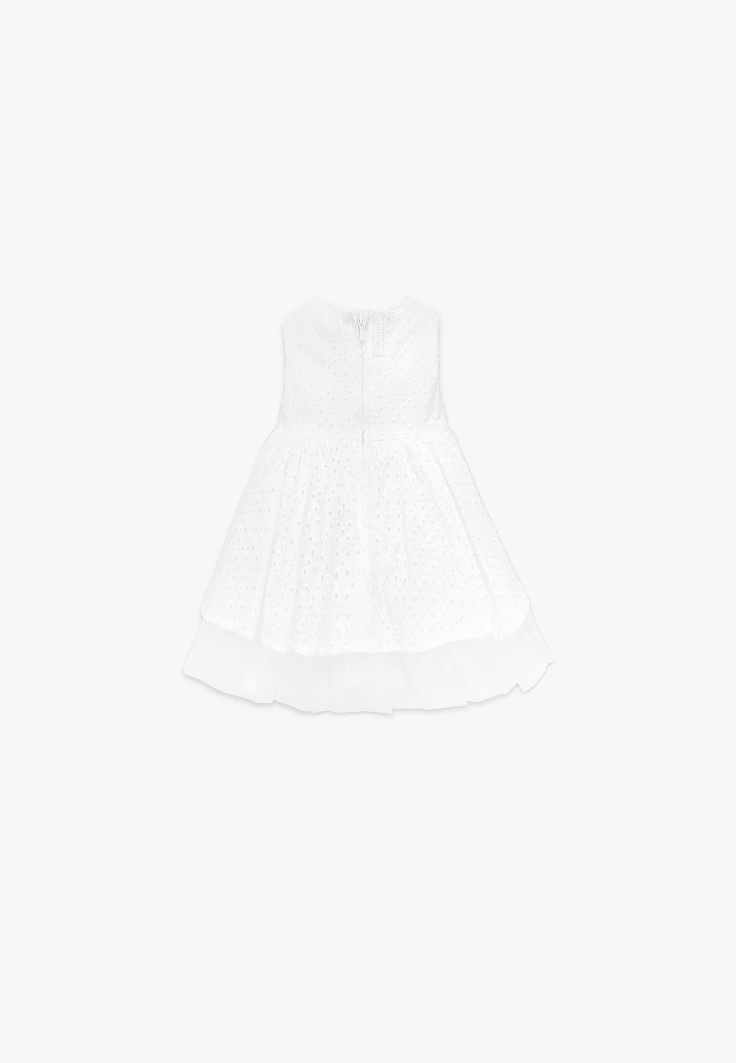 Abito Laminato in Sangallo e Tulle