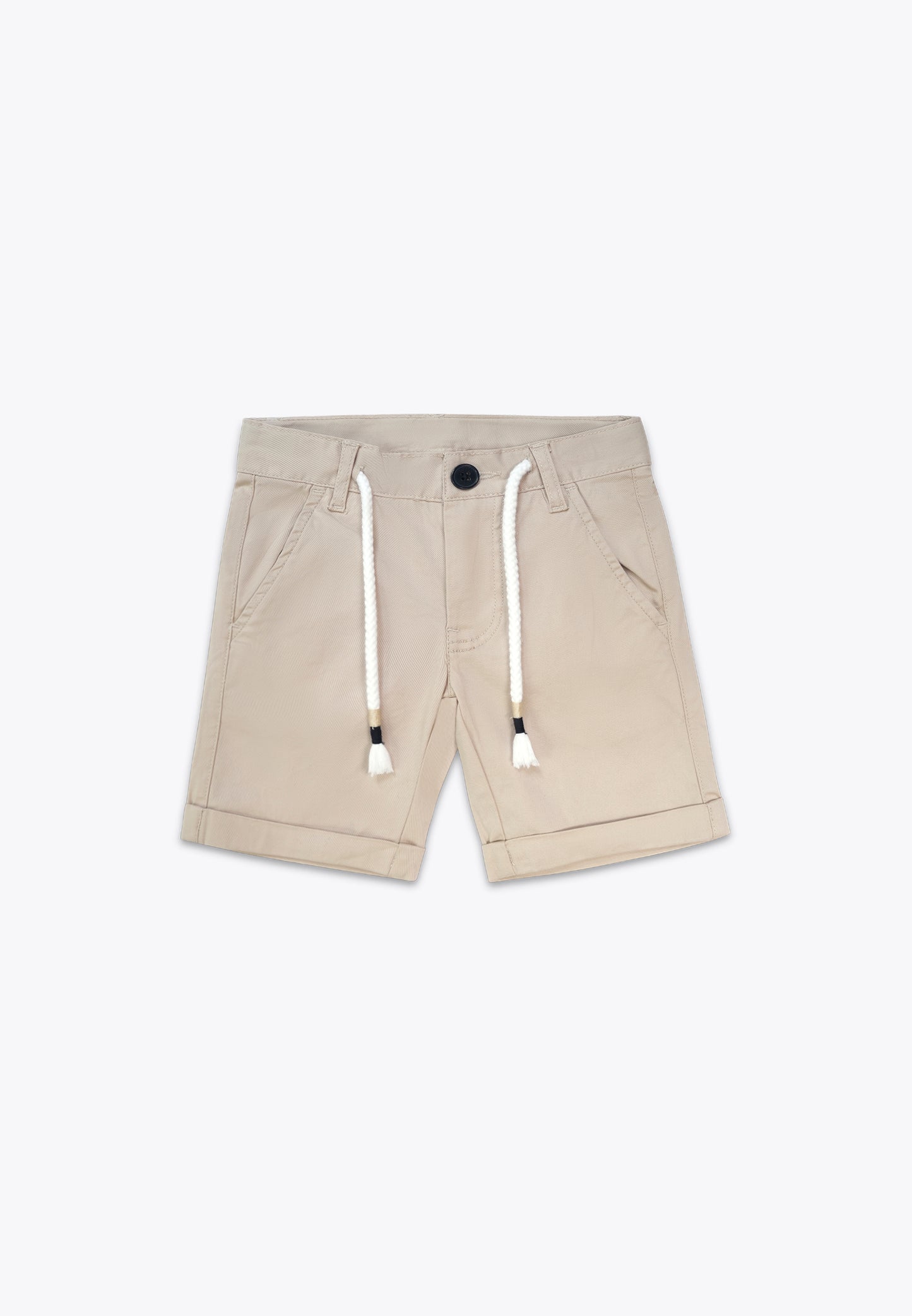 Shorts in Stretch Gabardine