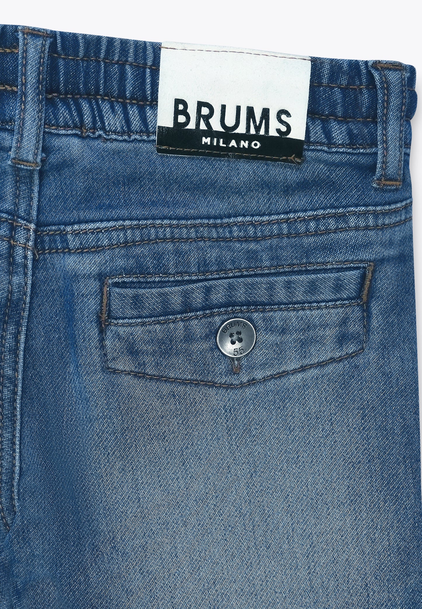Bermuda Jogger in Denim