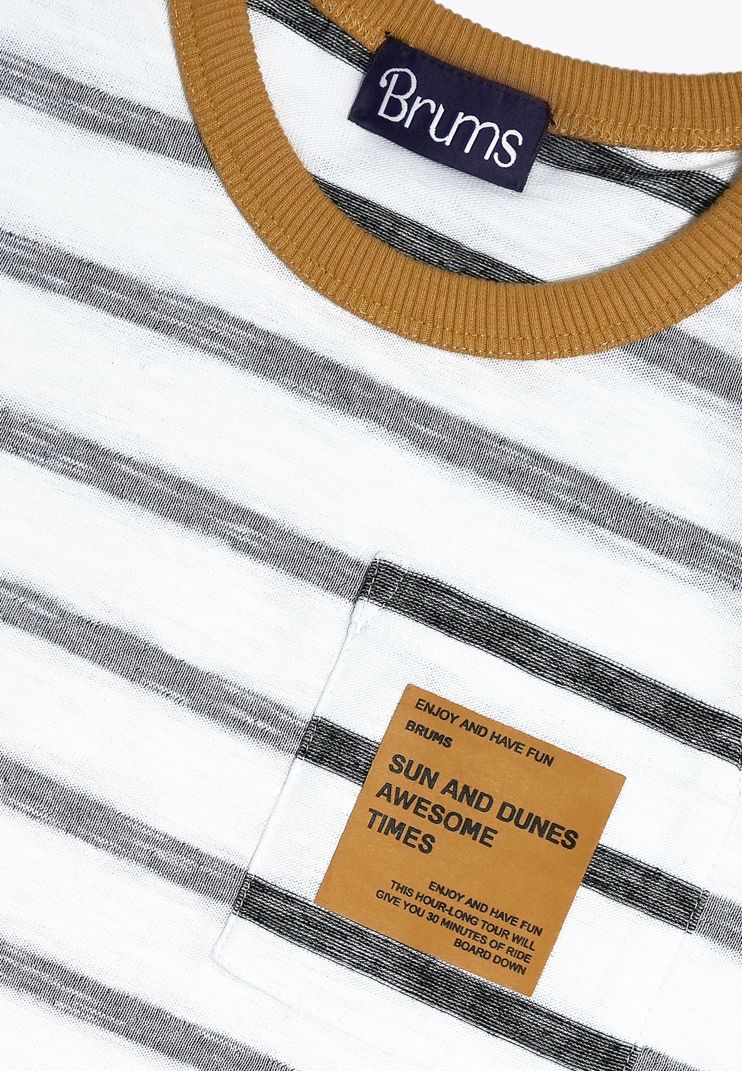 Striped Oversized T-Shirt in Jersone