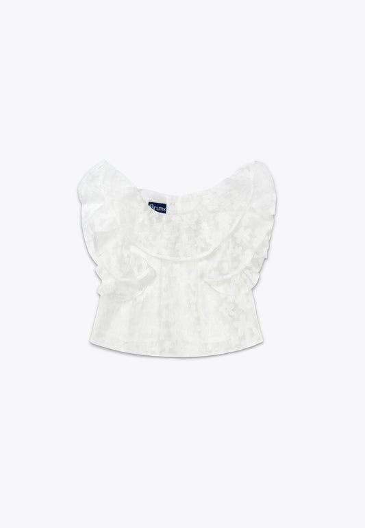 Organza Jacquard Top