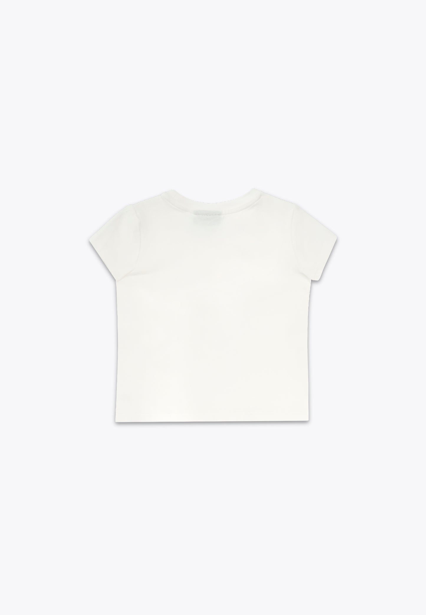 T-Shirt con Applicazioni in Jersey Stretch