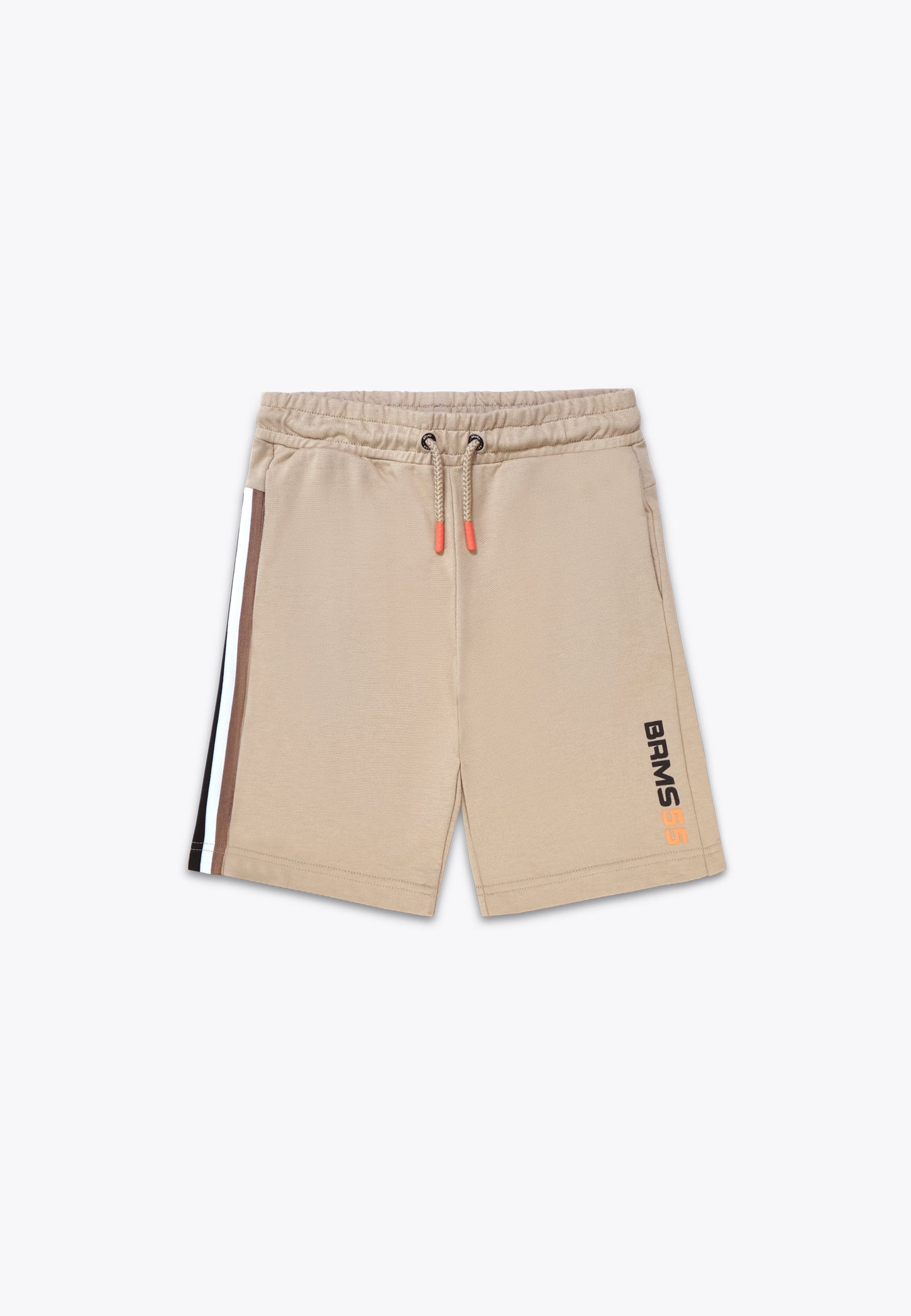 Fleece Striped Ribbon Shorts