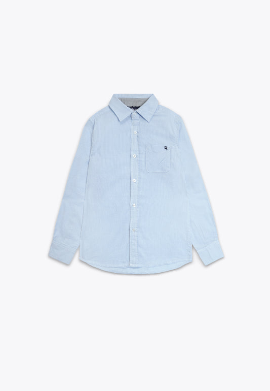Yarn-Dyed Striped Shirt