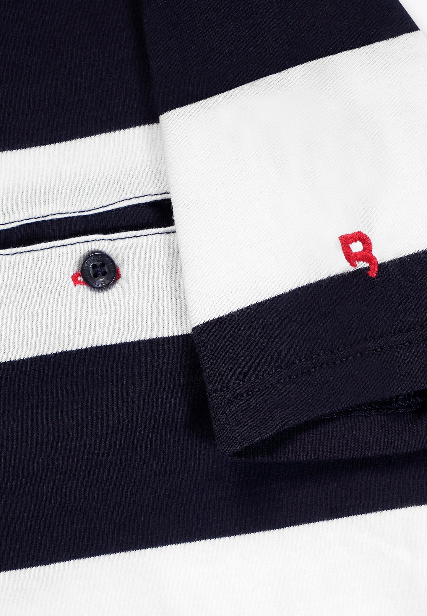 Striped T-Shirt in BCI Jersey